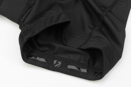 detail ETAPE CAT 2.0 dámské volné cyklistické kalhoty černá/růžová