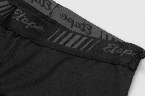 detail ETAPE CAT 2.0 dámské volné cyklistické kalhoty černá/růžová