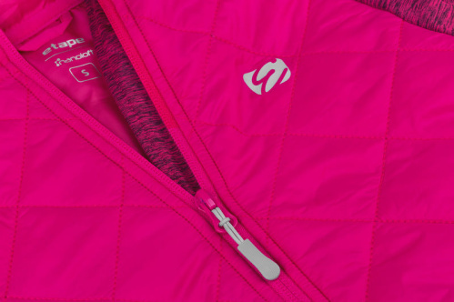 detail ETAPE SIERRA PRO dámská mikina s kapucí magenta