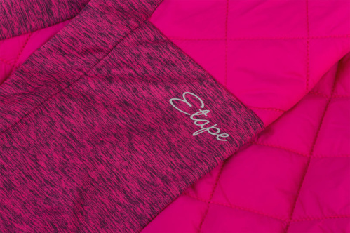 detail ETAPE SIERRA PRO dámská mikina s kapucí magenta
