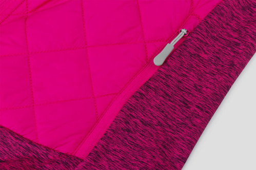 detail ETAPE SIERRA PRO dámská mikina s kapucí magenta