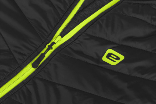 detail ETAPE CRUX 2.0 pánská mikina černá/žlutá fluo