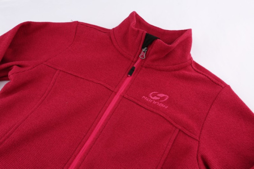 detail Mikina dětská HANNAH TAURUM rose stripe full zip