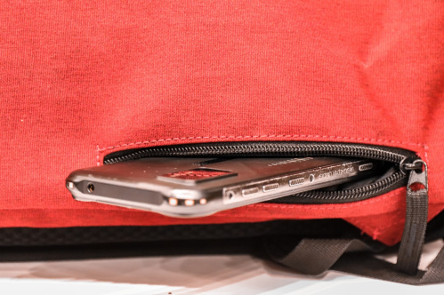 detail 2117 OF SWEDEN ELGHULT městský rolovací batoh 30l forest green