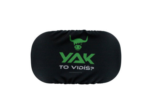 detail YAK obal na lyžařské brýle zelený
