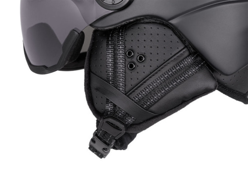 detail ETAPE COMP VIP lyžařská helma černá fotochromatický zorník 2025