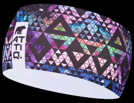 detail ATTIQ Galaxy sportovní čelenka thermo