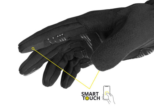 detail ETAPE JASMINE WS+ dámské rukavice na běžky černé