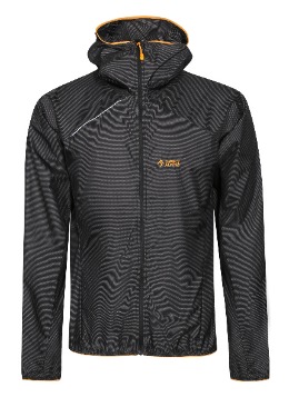 detail DIRECT ALPINE ZERO 1.0 pánská outdoorová bunda anthracite/mango