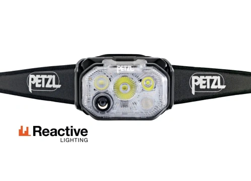 detail PETZL SWIFT RL CLASSIC 2026 ultravýkonná dobíjecí čelovka s reaktivním svícením
