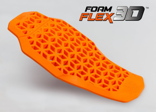 detail ETAPE PURE PRO 2.0 chránič páteře černá/bílá