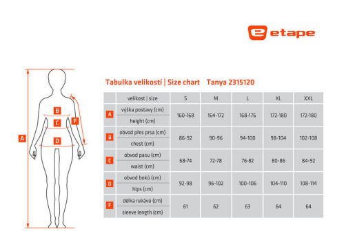 detail ETAPE TANYA dámská mikina magenta