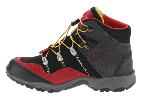 detail TREZETA TWISTER Wp Kid dětské trekové boty black/red