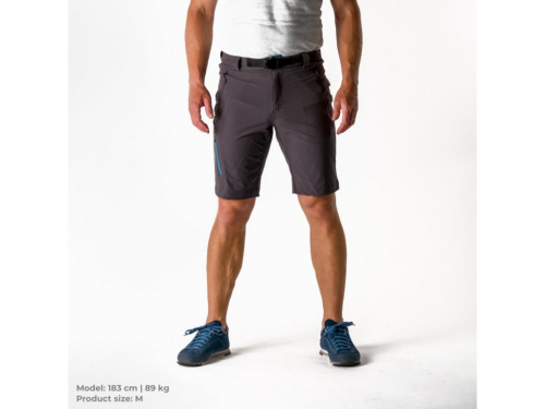 detail NORTHFINDER BRADEN BE-3360OR pánské strečové kraťasy grey