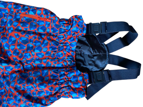 detail WITEBLAZE LEON dětská lyžařská souprava modrá/červená