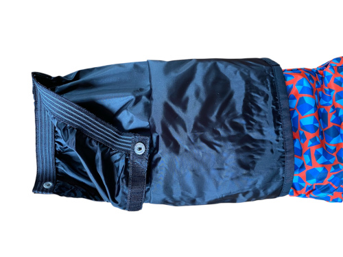 detail WITEBLAZE LEON dětská lyžařská souprava modrá/červená