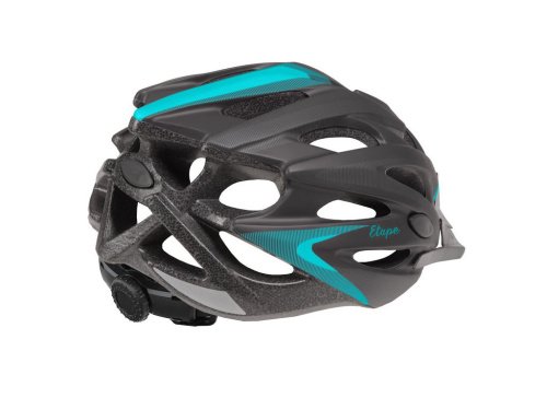 detail ETAPE VENUS dámská cyklistická přilba černá/mint mat 2024