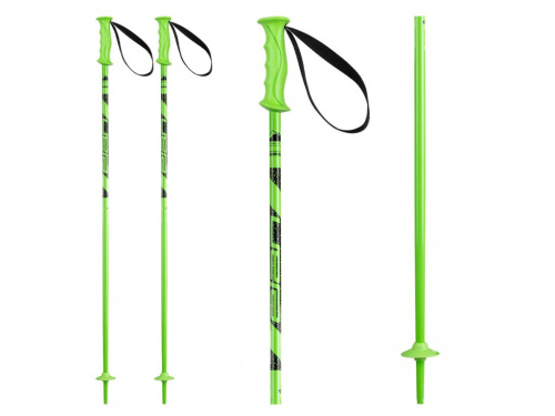 detail ELAN ROCKROD JR GREEN dětské sjezdové hole 23/24 green