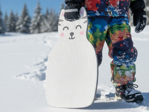 detail VYLEN ČIČI pěnový kluzák na sníh bílá