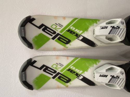 detail ELAN EXAR PRO JR + TYROLIA SX 4,5 dětské sjezdové lyže 18/19 bílá - BAZAR