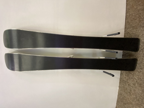 detail SPONGY JR + SALOMON C5 dětské sjezdové lyže zelená - BAZAR