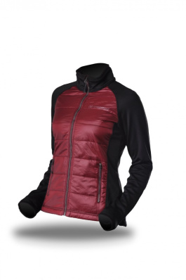 Bunda dámská TRIMM CANDY bordo/black