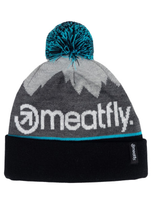 MEATFLY ROBB BEANIE zimní čepice grey mountains