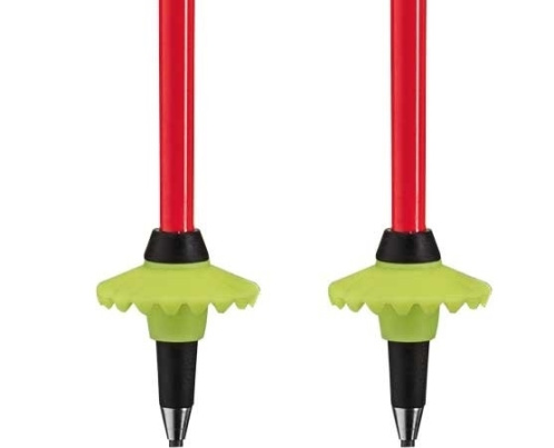 detail LEKI WORLDCUP RACING COMP 6436820 red/yellow sjezdové hole 19/20