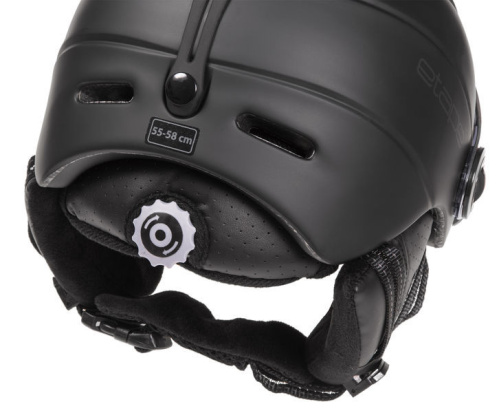 detail ETAPE COMP VIP lyžařská helma černá fotochromatický zorník 2025