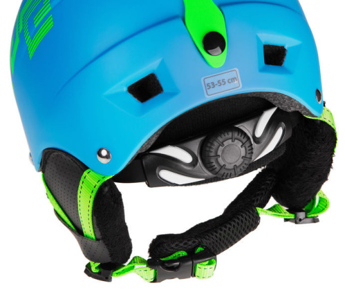 detail ETAPE SCAMP JR dětská lyžařská helma modrá/zelená mat 2020