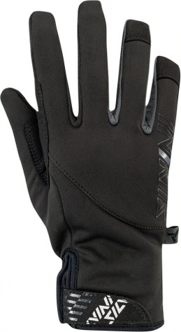 detail SILVINI ORTLES CA1541 dětské rukavice na běžky black-charcoal