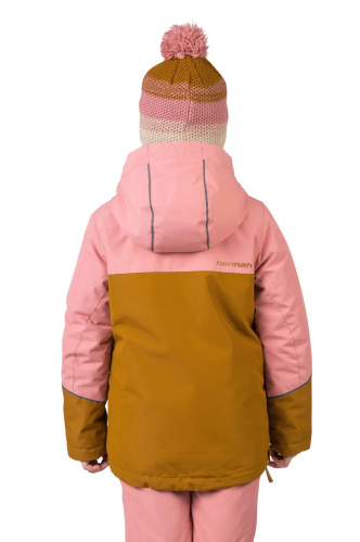detail HANNAH JUMY JR dětská lyžařská bunda rosette/golden brown