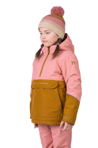 detail HANNAH JUMY JR dětská lyžařská bunda rosette/golden brown