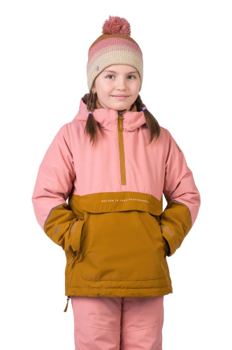detail HANNAH JUMY JR dětská lyžařská bunda rosette/golden brown
