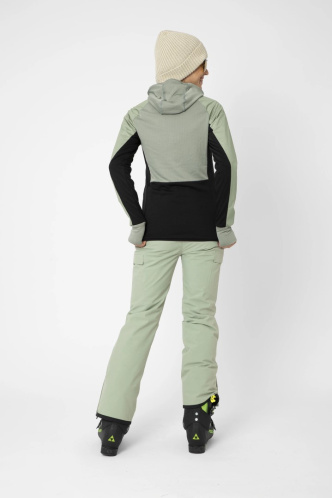 detail 2117 OF SWEDEN EDUM dámské lyžařské kalhoty Vintage Green