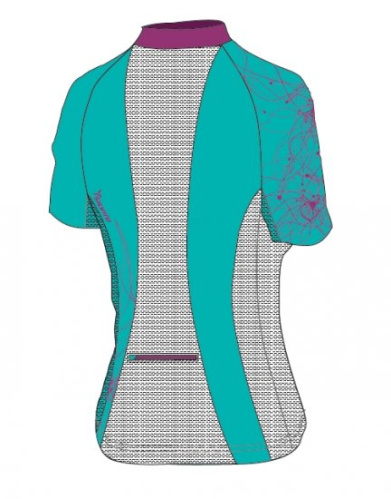 detail Cyklistický dres dámský SILVINI Rosa