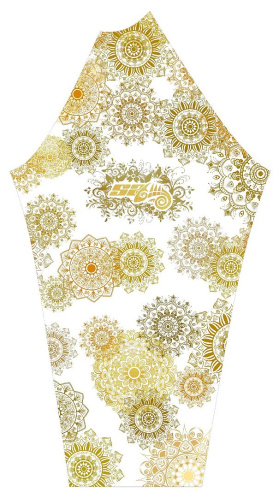 detail SUSPECT ANIMAL GOLDEN EYE 232093 ECO zip bamboo heavy dámské triko stoják bílá