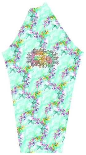 detail SUSPECT ANIMAL DRAGONFLY 321039 dámské funkční triko bamboo thermo bílá