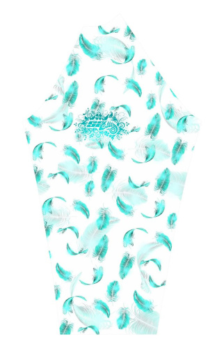 detail SUSPECT ANIMAL BIRD 321037 dámské funkční triko bamboo thermo bílá