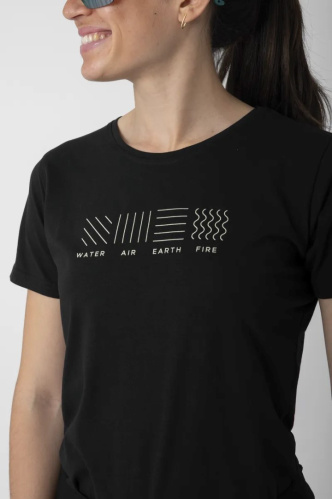 detail 2117 OF SWEDEN APELVIKEN dámské triko black