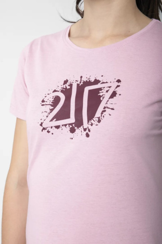 detail 2117 OF SWEDEN APELVIKEN dámské triko lavender