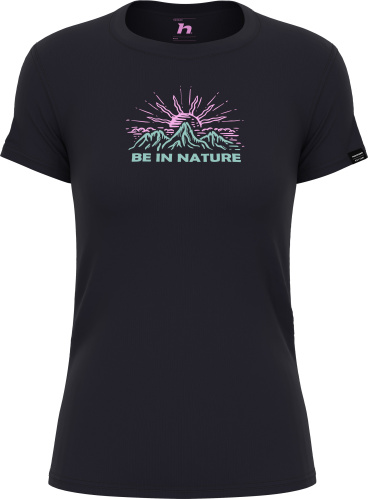 detail HANNAH ADRIA dámské triko anthracite