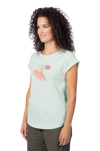 detail HANNAH ARISSA II dámské triko blue flower