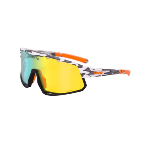 detail 4KAAD MIRADOR matte camo/orange mirror sportovní sluneční brýle