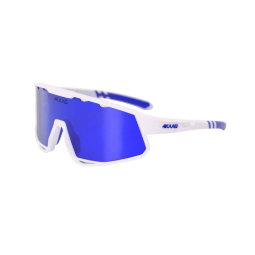 detail 4KAAD MIRADOR matte white blue/blue mirror sportovní sluneční brýle