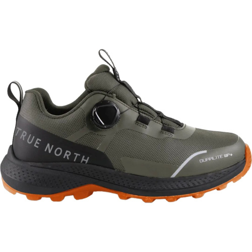 detail TRUE NORTH Quick trek low pánské turistické boty green