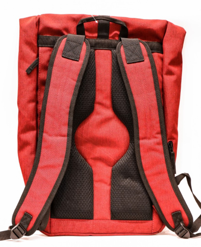 detail 2117 OF SWEDEN ELGHULT městský rolovací batoh 30l forest green