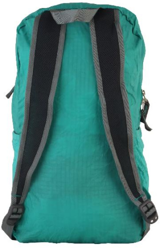 detail SENTERLAN LIGHT sbalitelný batoh 14l zelená