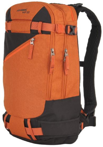 detail AXON WOLF outdoorový batoh 32l oranžová