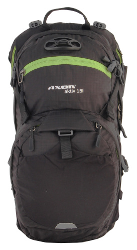 detail AXON AKTIV cyklistický batoh 15l černá